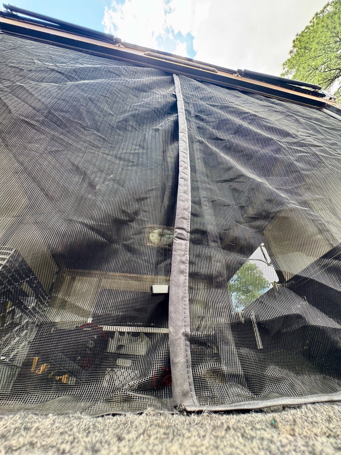 Rear Door Bug Net