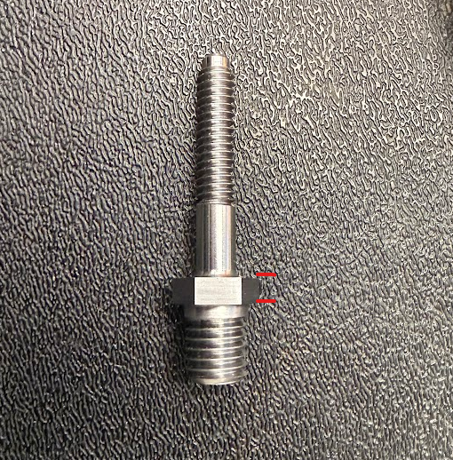 1/4-20 Mandrel for Metabo Rivet Nut Tool