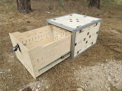 14"H x 21"L x 21"W Drawer