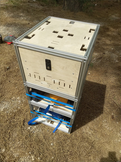 14"H x 21"L x 21"W Drawer