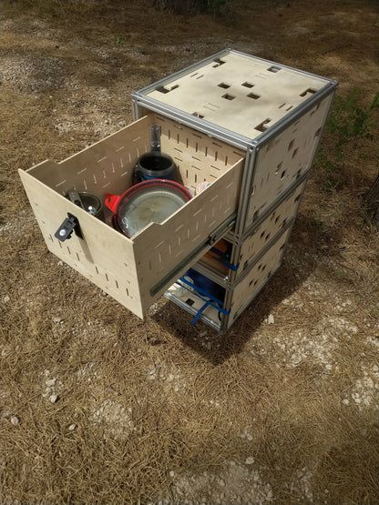 14"H x 21"L x 21"W Drawer