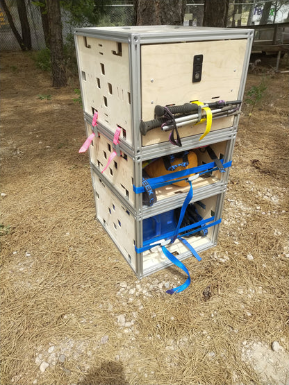 14"H x 21"L x 21"W Cubby