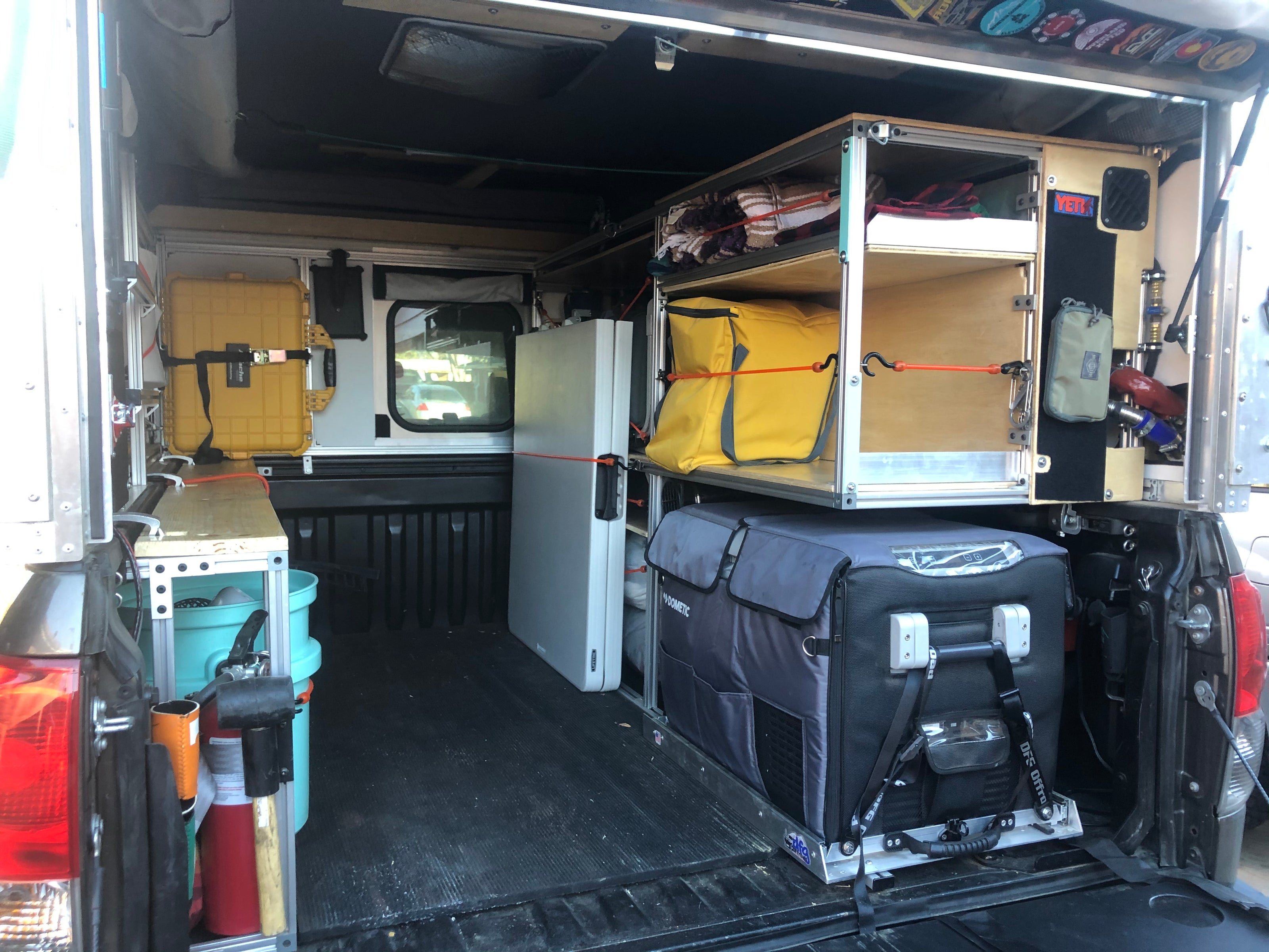 OVRLND Camper interior that customer has built out.
